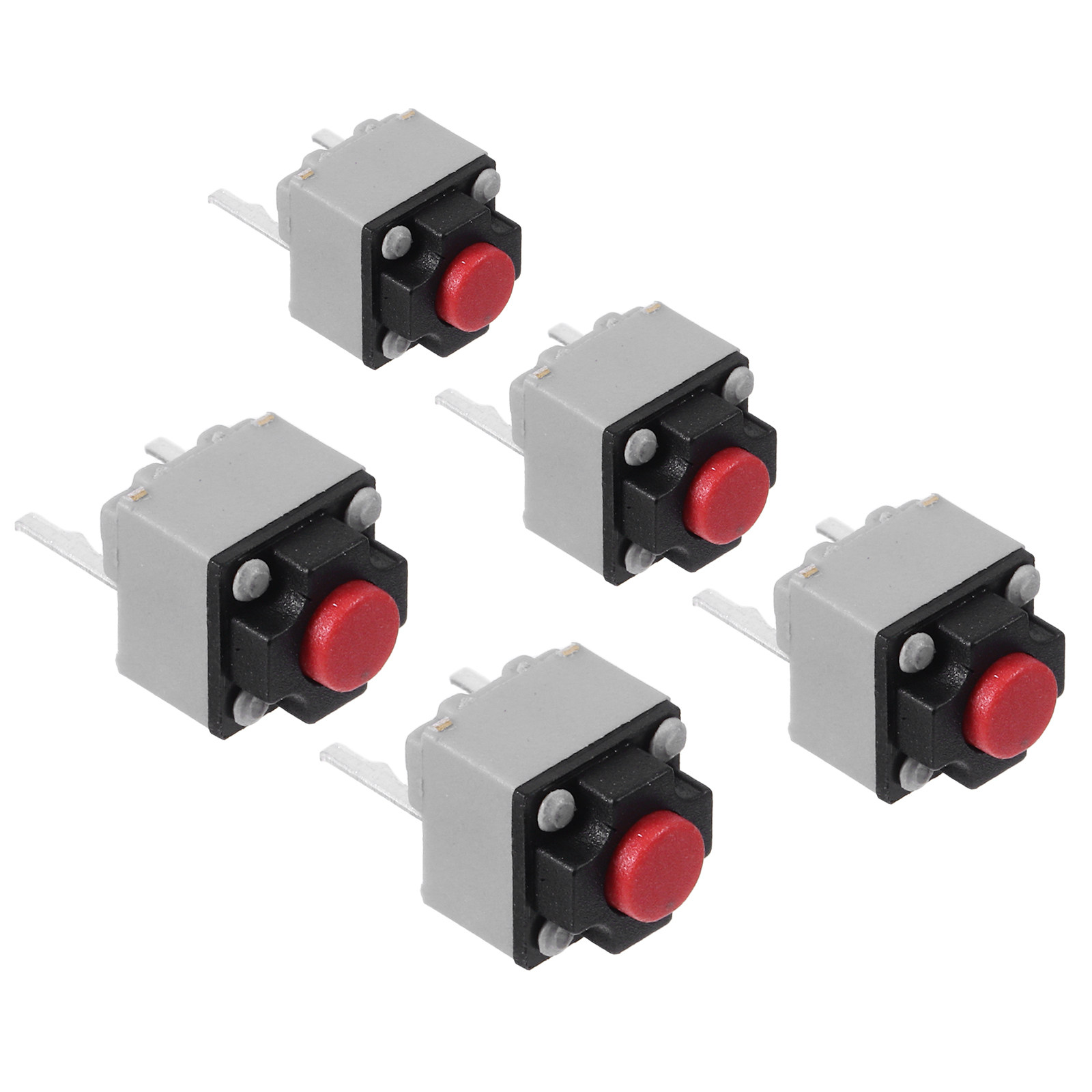 Diy Electronics - 5Pcs Silent Micro Switch 6x6x7.3mm Ultra