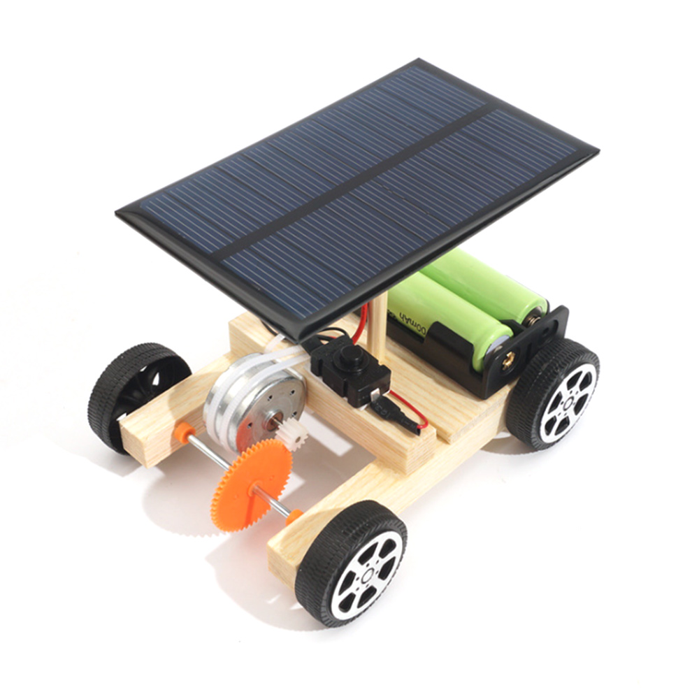 Diy Electronics Motor - Delicate Texture-Assemble Solar Car Creative Inventions