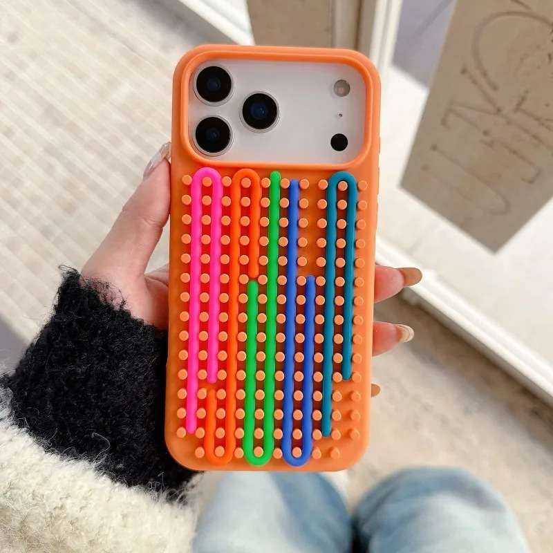 Diy Electronics Case - Cylindrical Labyrinth Decompression Puzzle Phone Case