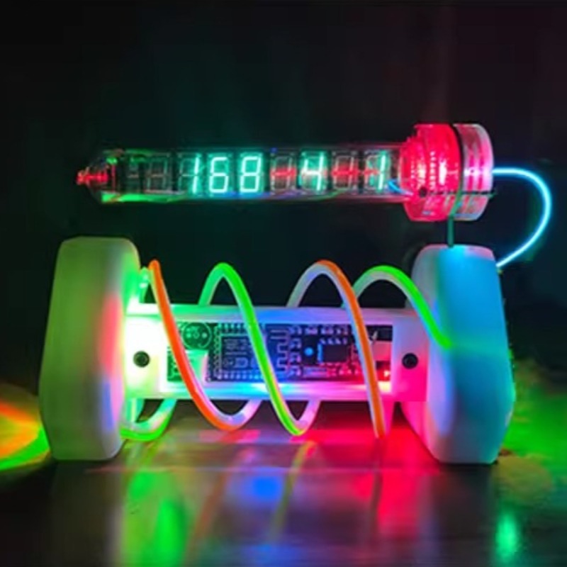 Room Design Clock Bedside Tabl - огляд і ціна Diy Electronics Table