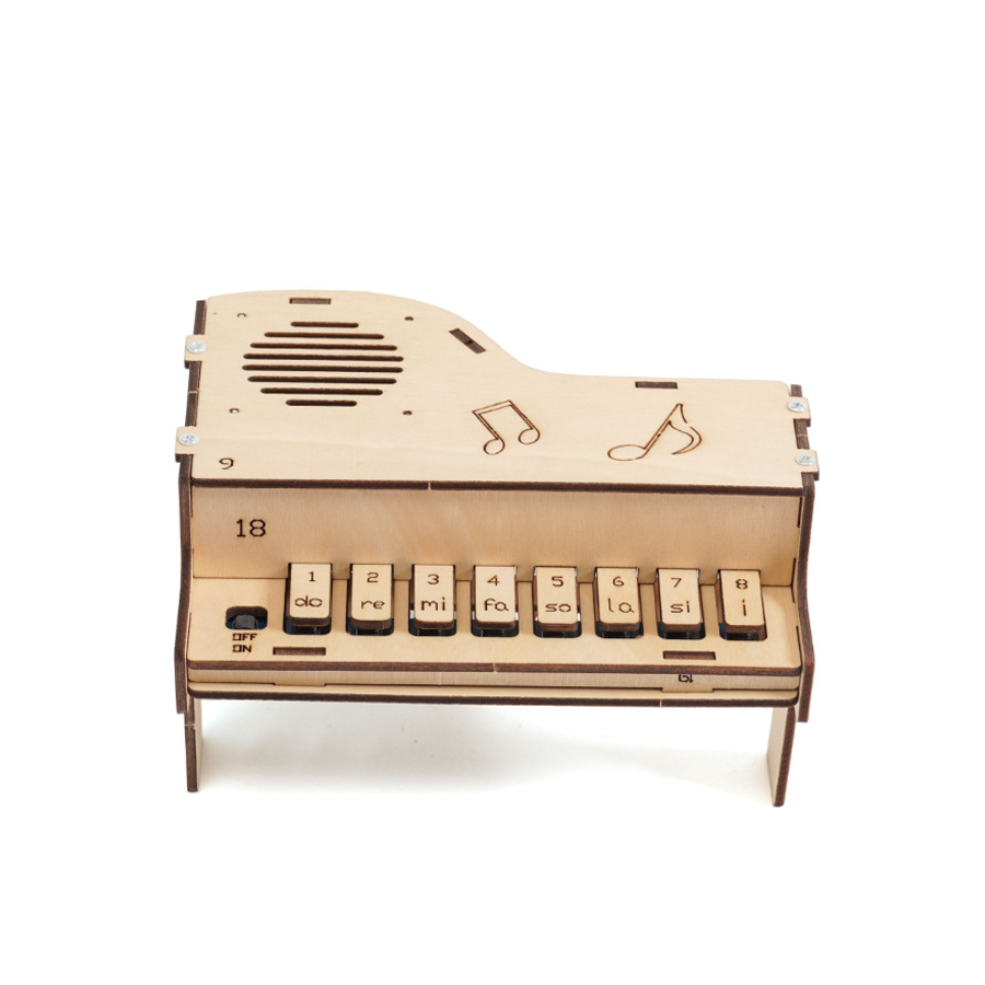 DIY Wooden Electronic Piano Mo - огляд і ціна Diy Electronics Kids