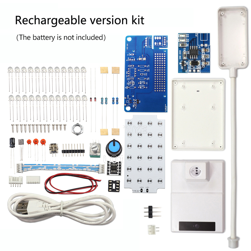 NE555 LED Dimming Table Lamp K - огляд і ціна Diy Electronics Table