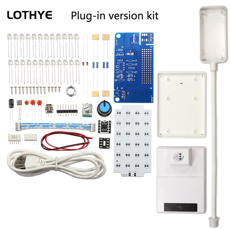 NE555 LED Dimming Table Lamp K - огляд і ціна Diy Electronics Table