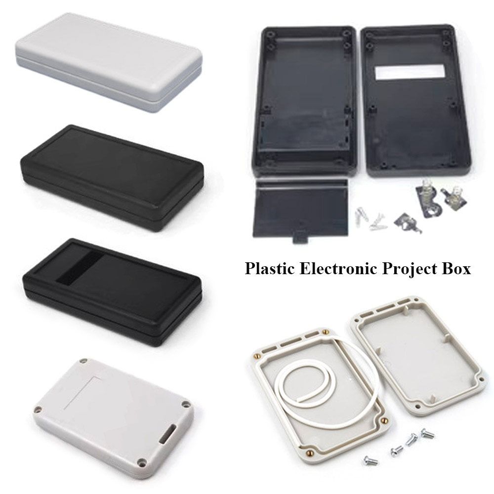 4 sizes DIY ABS Plastic Instru - огляд і ціна Diy Box Electronics Mall