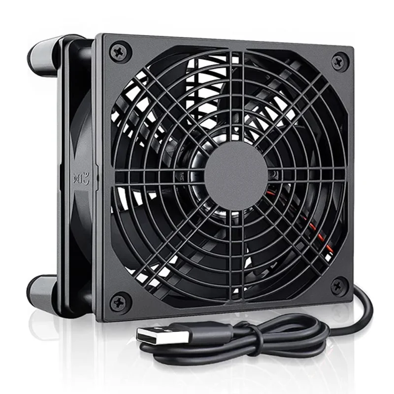 Router Cooling Fan High Airflo - огляд і ціна Diy Electronics Case