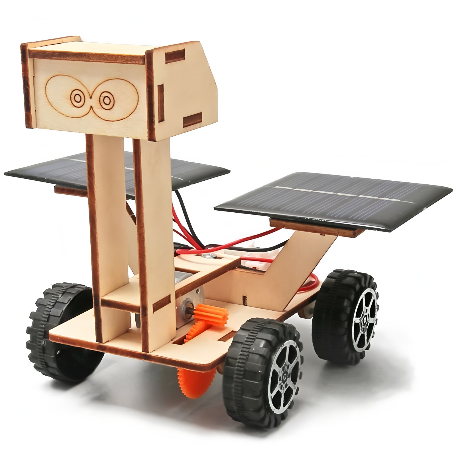 Solar Car Lunar Exploration Ve - огляд і ціна Diy Electronics Kids