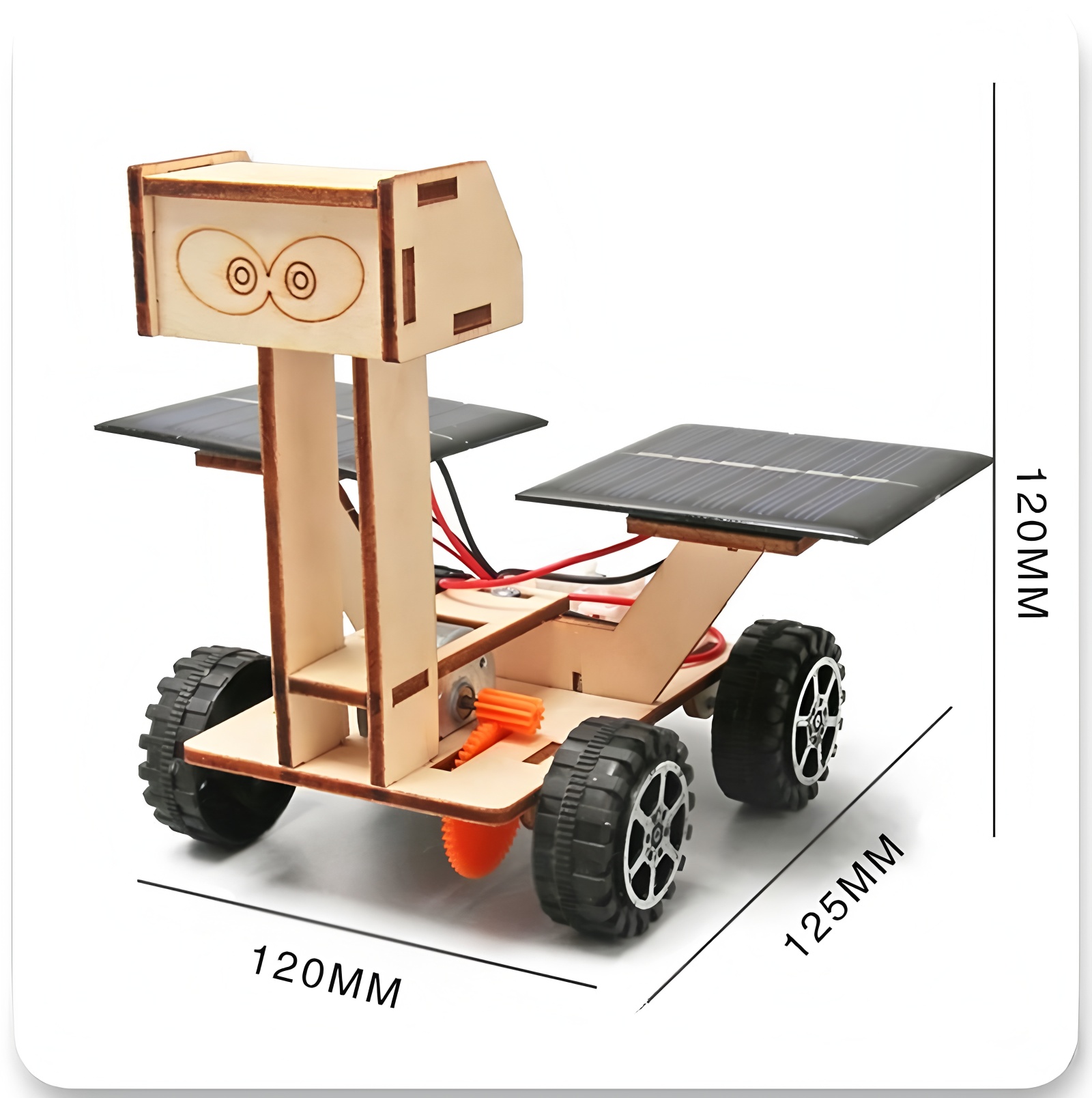 Solar Car Lunar Exploration Ve - огляд і ціна Diy Electronics Kids