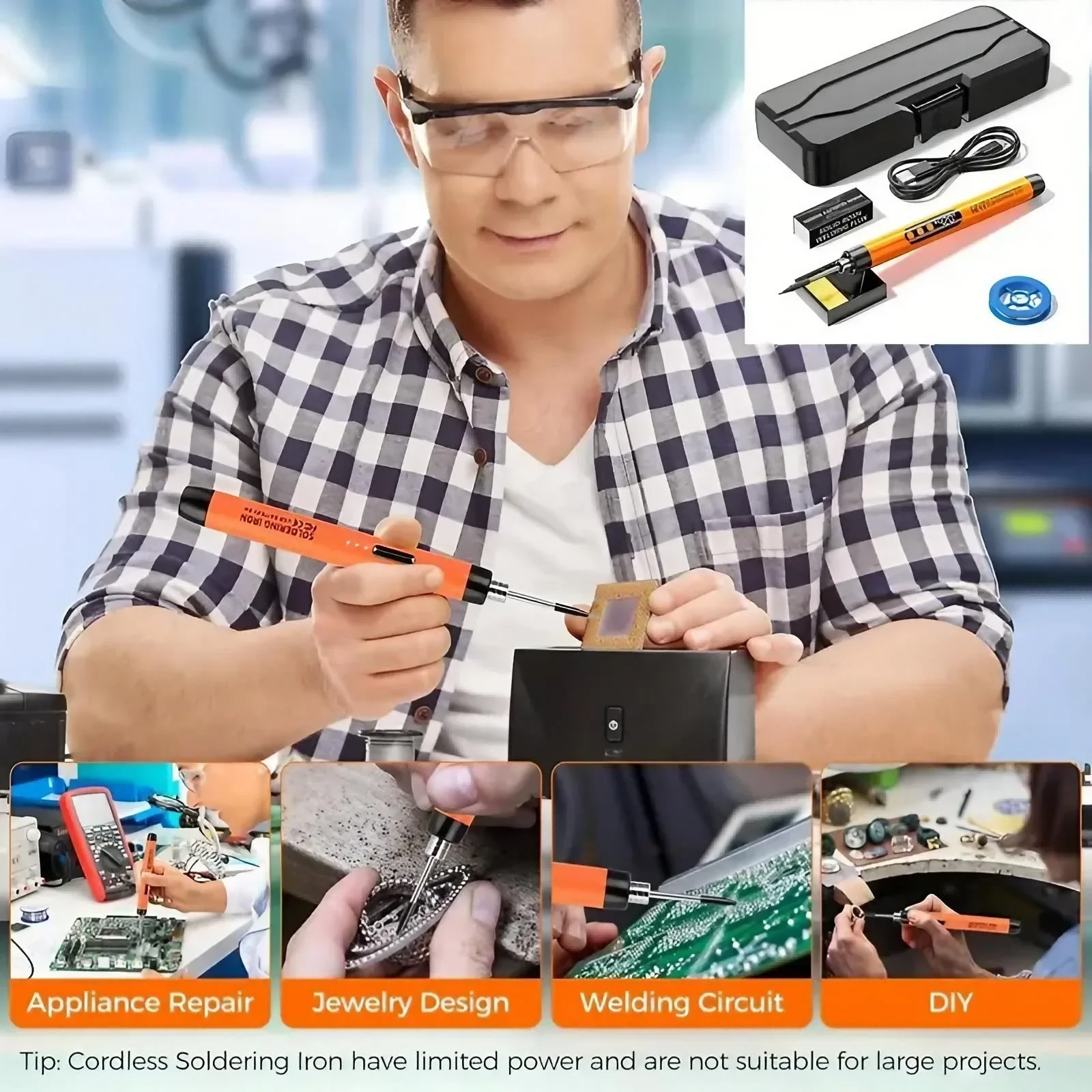 Precision Rechargeable Mini So - огляд і ціна Diy Electronics Bench