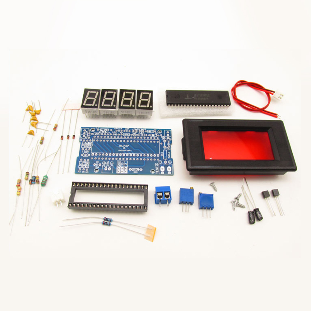 ICL7107 Voltmeter DIY Kit Part - огляд і ціна Diy Electronics Kids