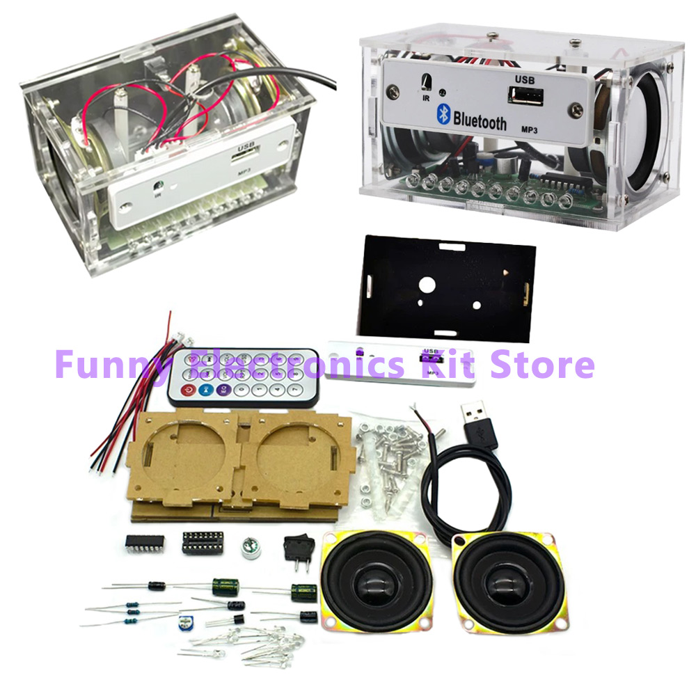 DIY Bluetooth Speaker Kit Whit - огляд і ціна Diy Electronics Kids