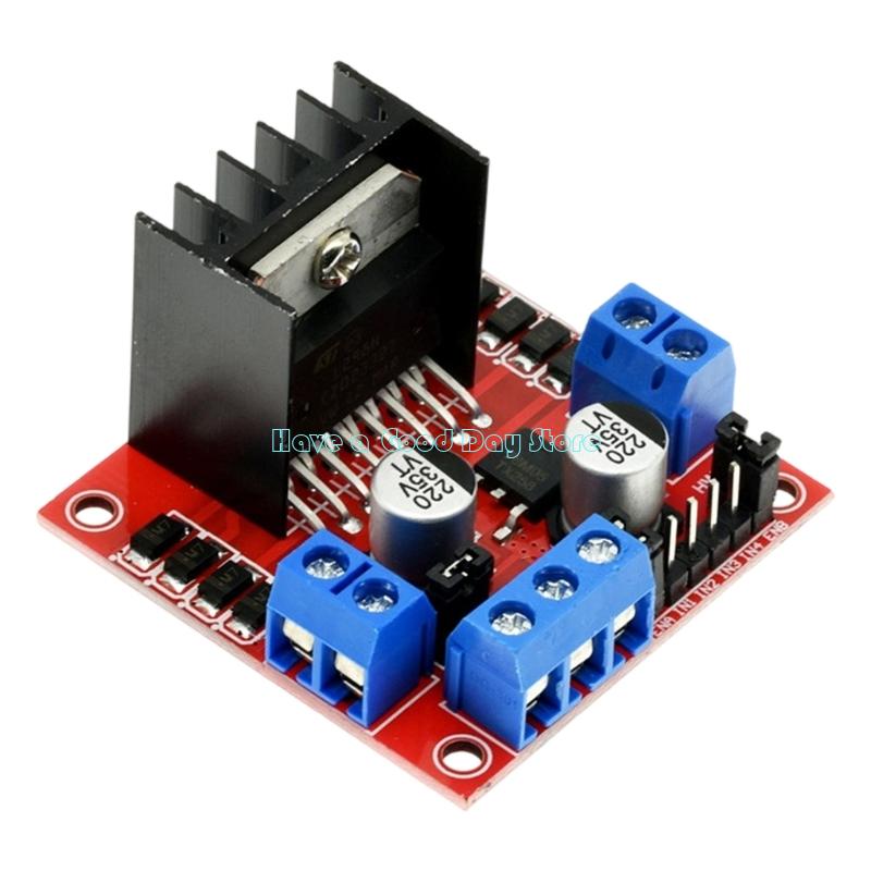 462D Double Motor Control L298 - огляд і ціна L298N Motor Driver