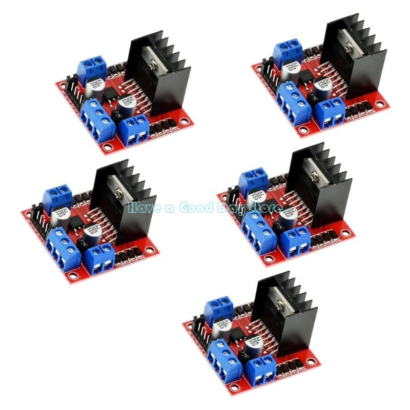 462D Double Motor Control L298 - огляд і ціна L298N Motor Driver