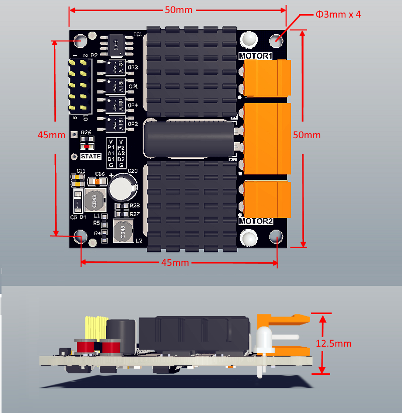 Arduino 24V Motor Driver Board - огляд і ціна L298N Motor Driver