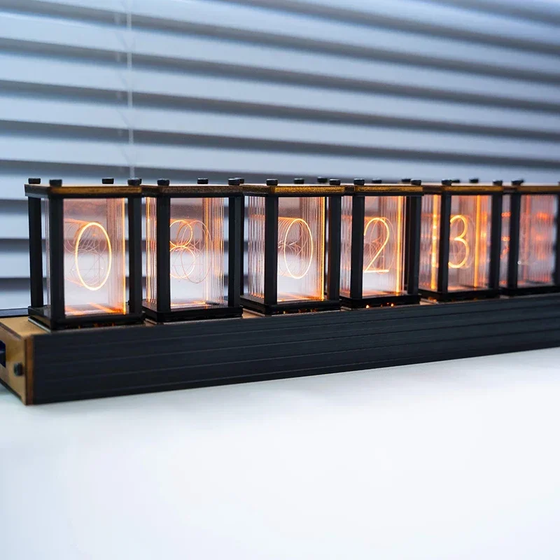 Luxury Nixie Glow Tube Clock W - огляд і ціна Diy Electronics Table