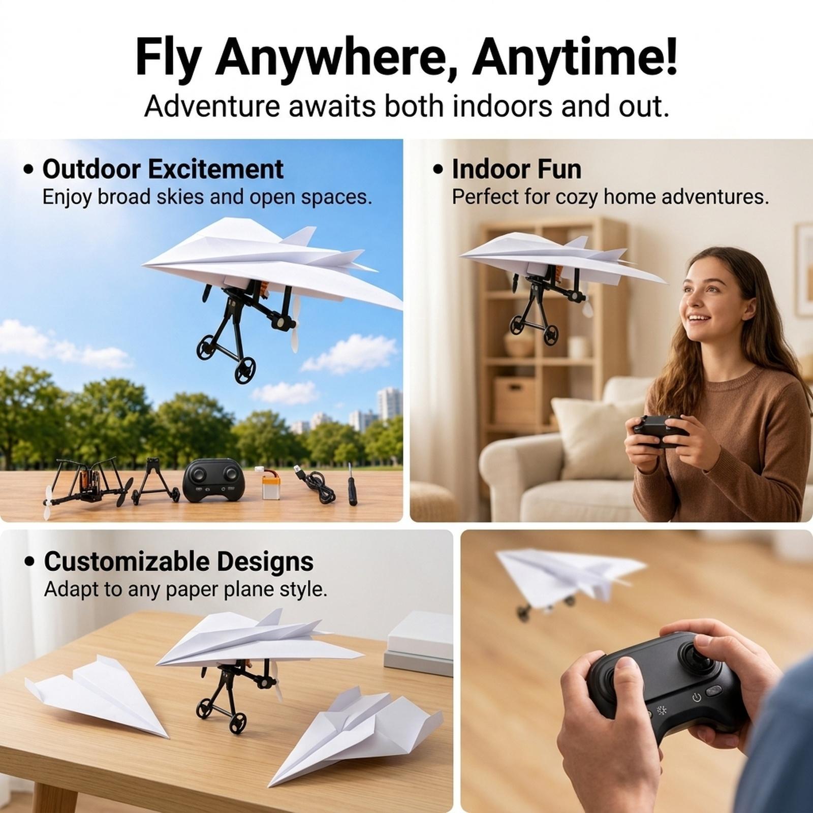 Mini RC Airplane DIY Kit ABS M - огляд і ціна Diy Electronics Kids