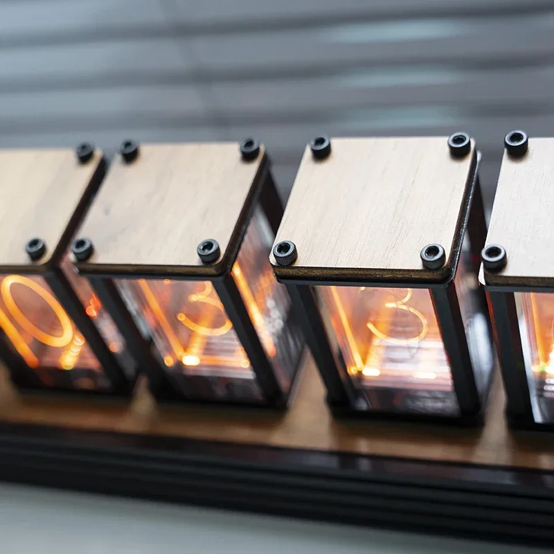New Luxury Nixie Glow Tube Clo - огляд і ціна Diy Electronics Table