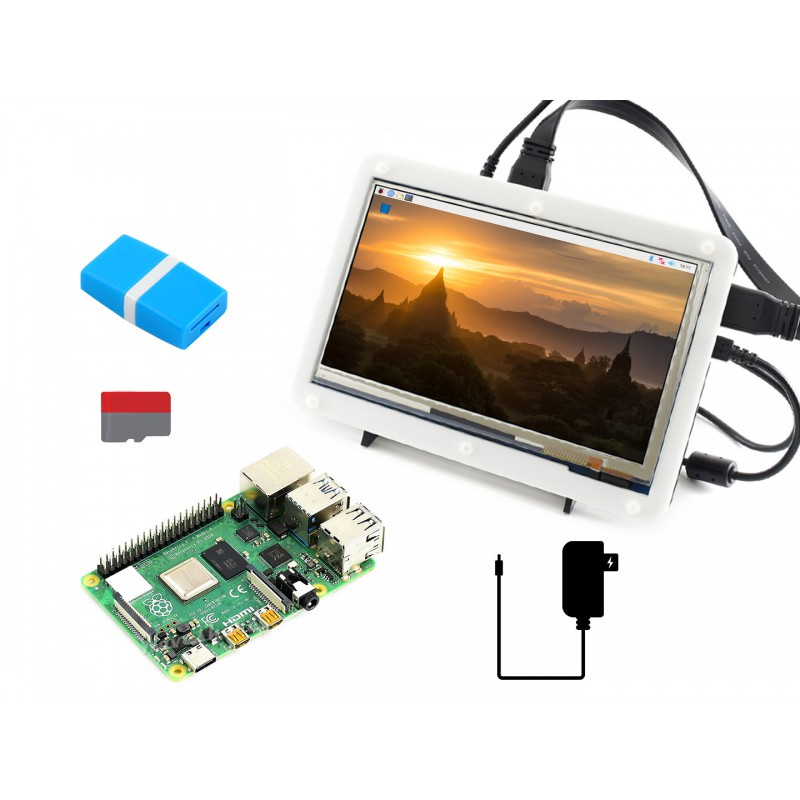 Raspberry Pi 4 Model B Display - огляд і ціна Diy Electronics Case