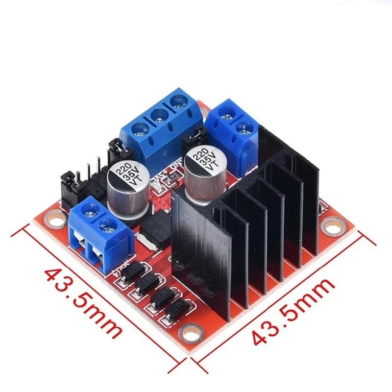 L298N Stepper Motor Driver Con - огляд і ціна L298N Motor Driver