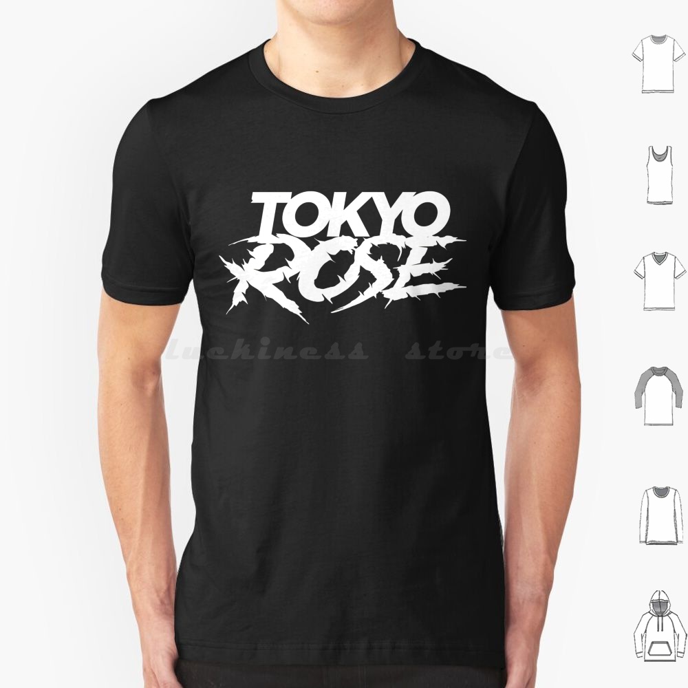 Tokyo Rose White Logo T Shirt  - огляд і ціна Diy Electronics Logo