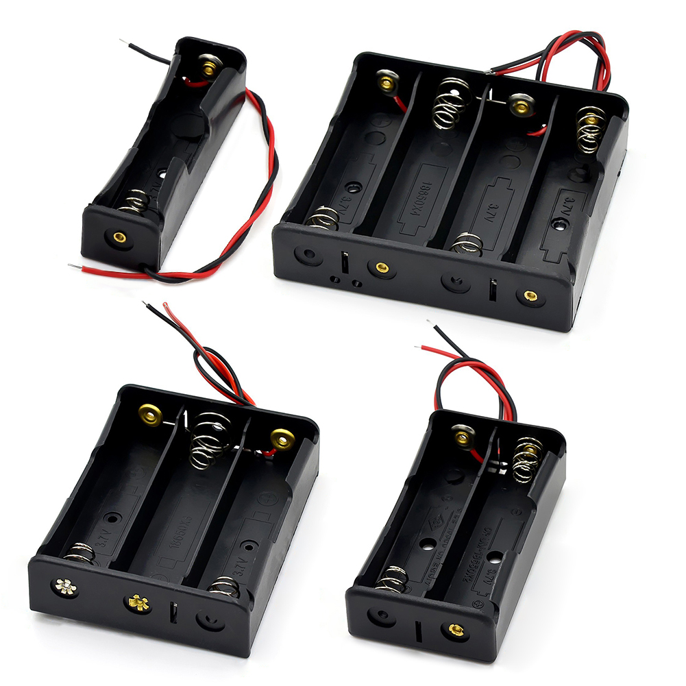 18650 Battery Storage Box Case - огляд і ціна Diy Electronics Case