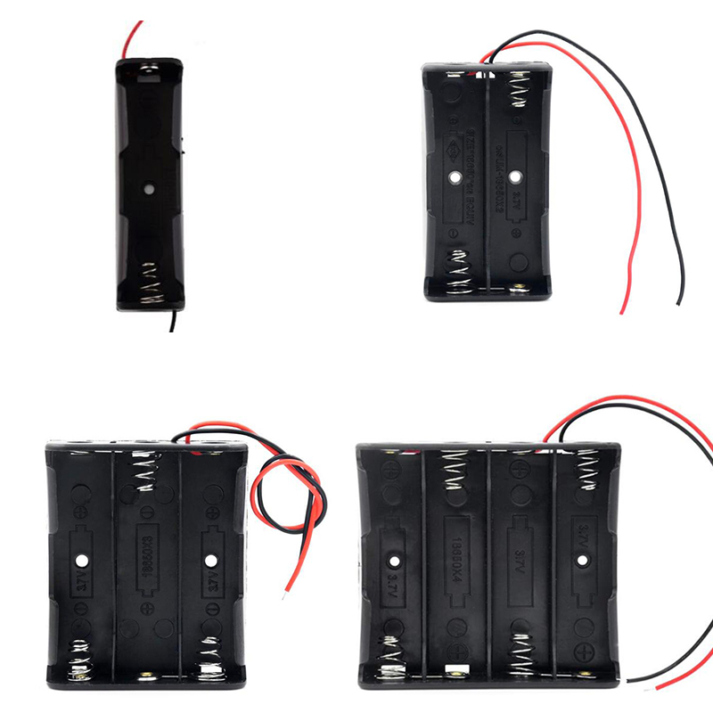 18650 Battery Storage Box Case - огляд і ціна Diy Electronics Case