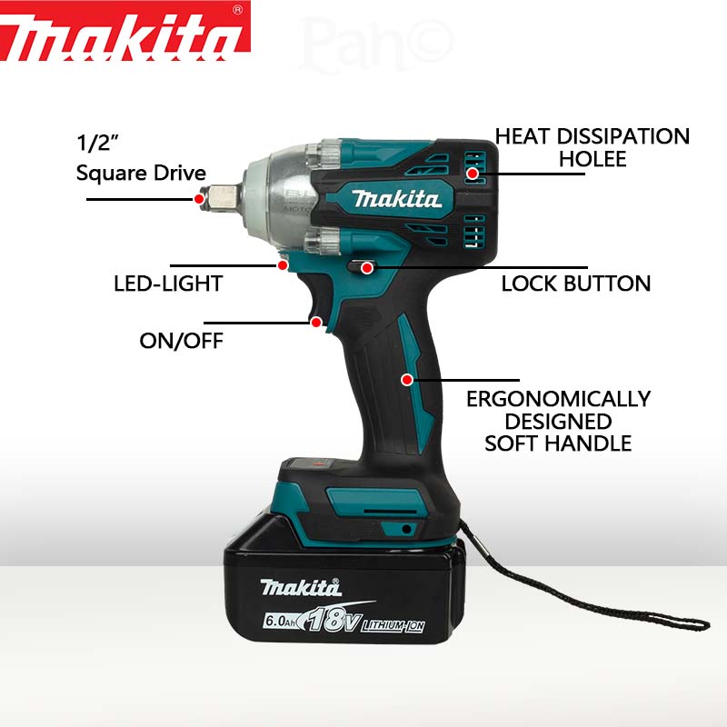 MAKITA DTW300Z Brushless lithi - огляд і ціна Makita Drill Dtw300