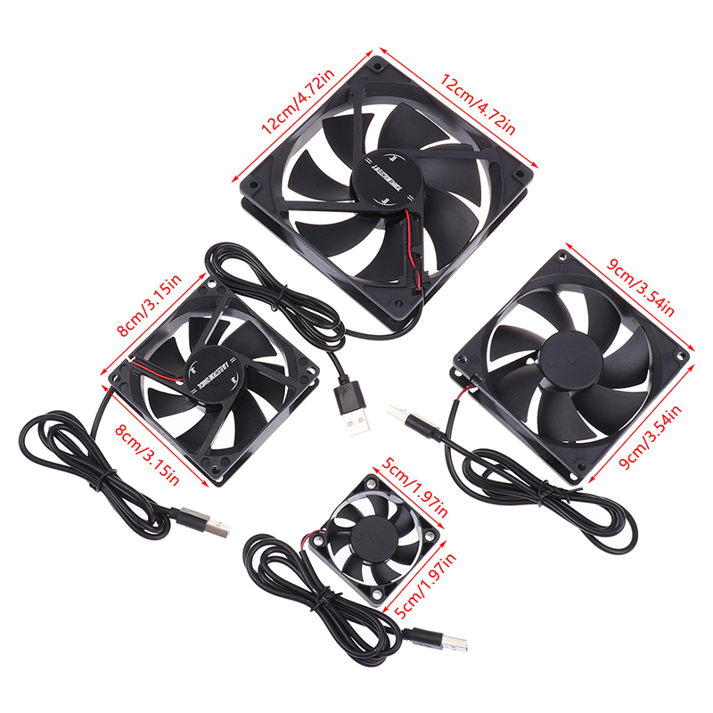 NEW New 5V Brushless Cooling F - огляд і ціна Diy Electronics Case