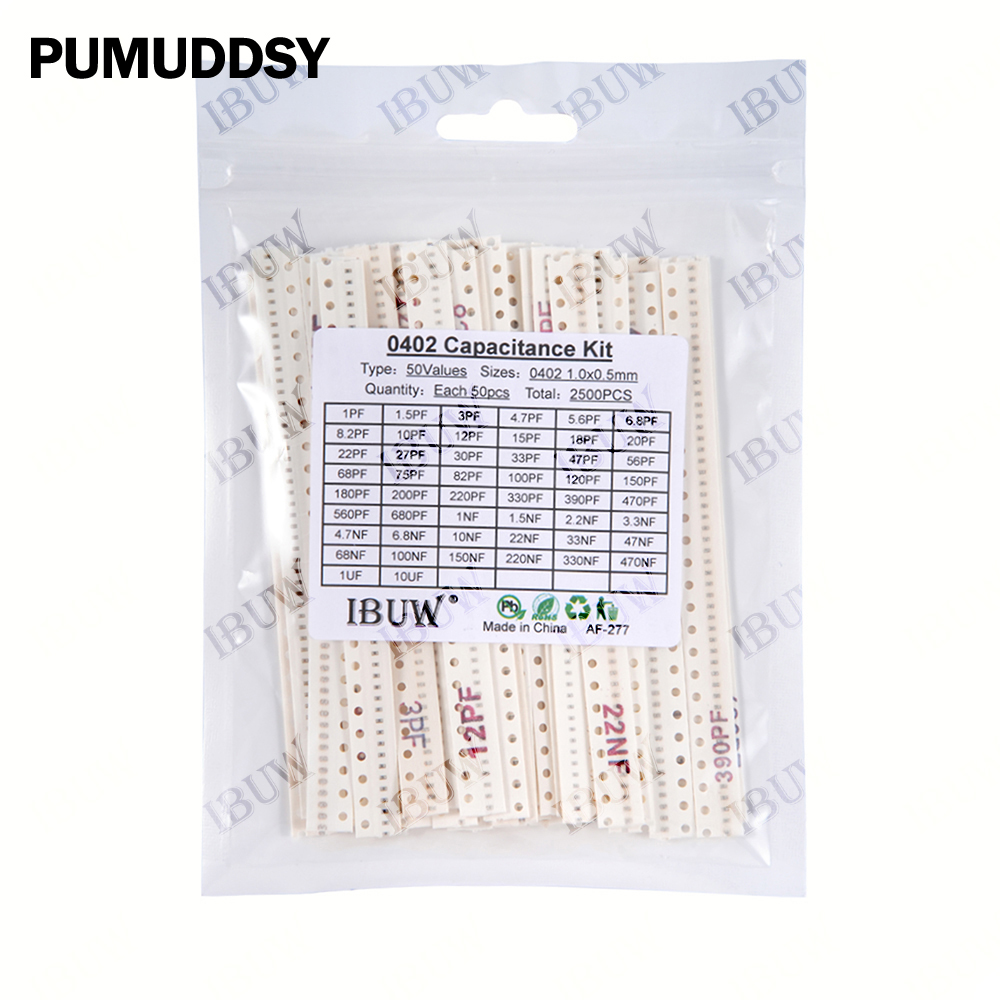 0402 0603 0805 1206 SMD Cerami - огляд і ціна Capacitor Kit Assortment