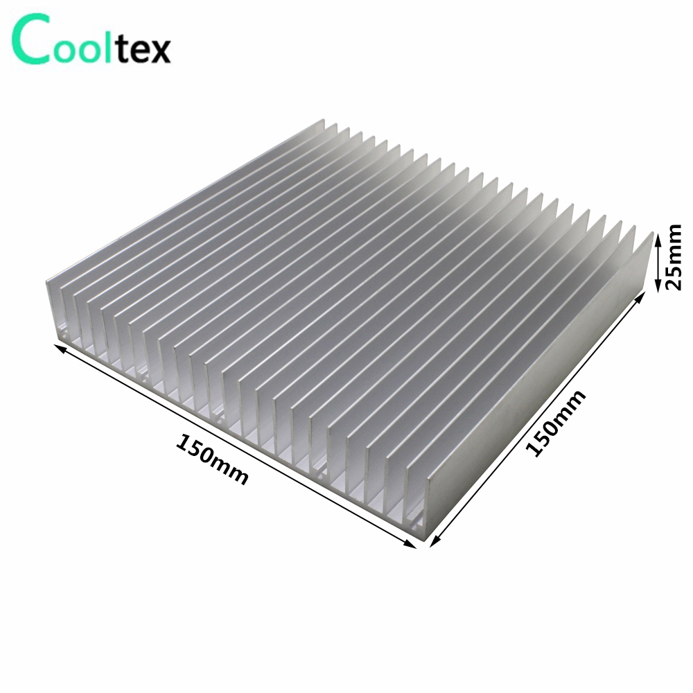 150x150x25mm DIY Aluminum Heat - огляд і ціна Diy Electronics For Home