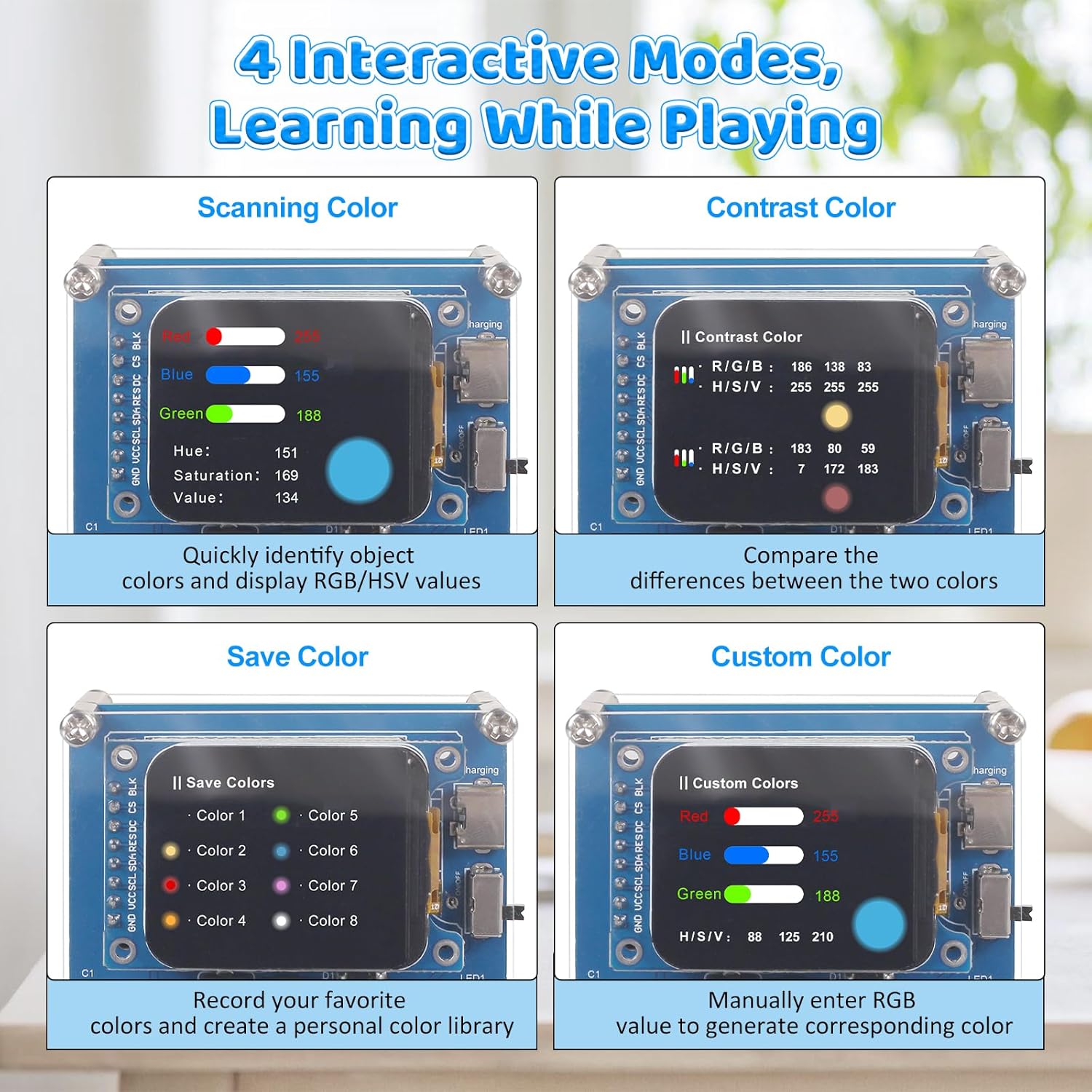 DIY Color Recognition Solderin - огляд і ціна Diy Electronics Kids