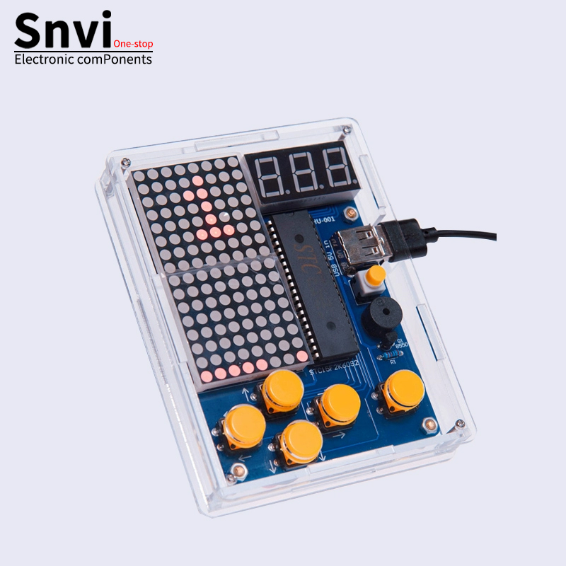 Snvi DIY Pixel Game Console Ki - огляд і ціна Diy Electronics Game